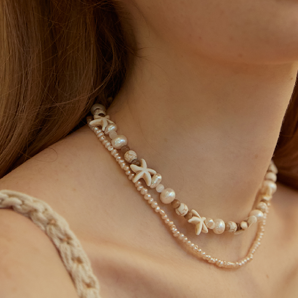 Necklace mini pearl